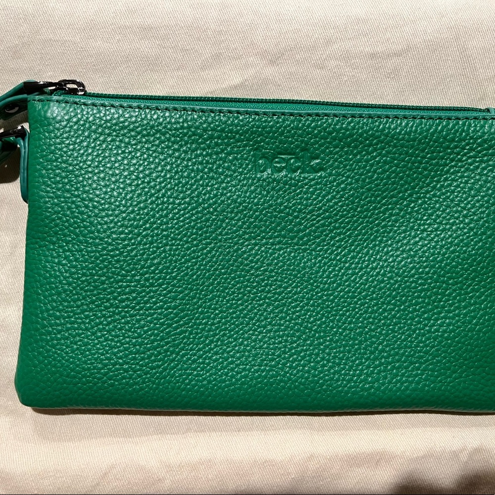 BECK ziplet in Envy (Kelly green)